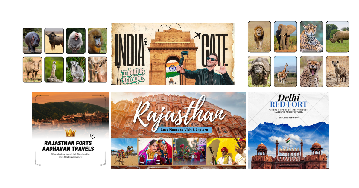 नॉर्थ इंडिया ट्रैवल इटिनरेरी - ताजमहल के साथ यात्री, राजस्थान में किले, या दिल्ली में लाल किला.